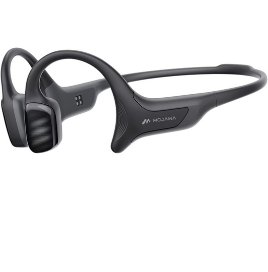 Mojawa HaptiFit Terra Advanced Smart Sports Wearable with Open Ear Bluetooth Bone Conduction Headphones, 32GB MP3, Waterproof for Swimming and Running