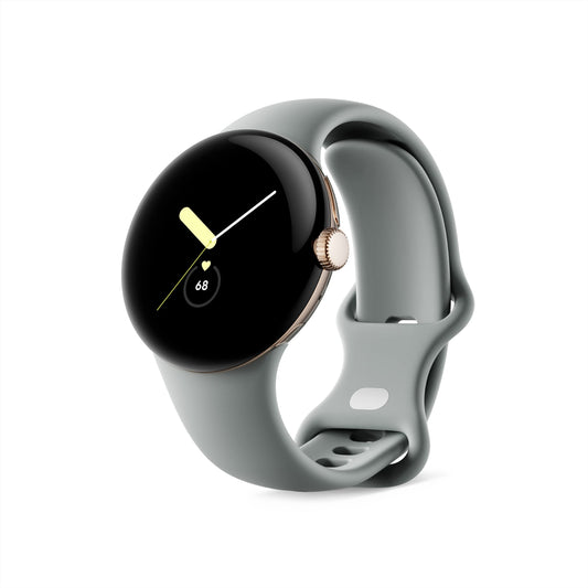 Google Pixel Watch – Champagne Gold with Hazel LTE Band