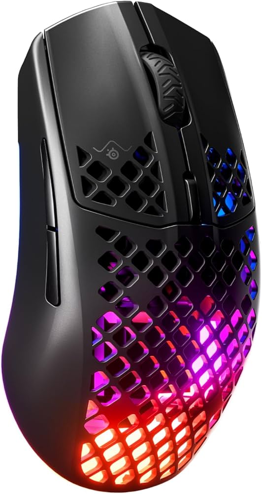 SteelSeries Aerox 3 Wireless Gaming Mouse – Onyx